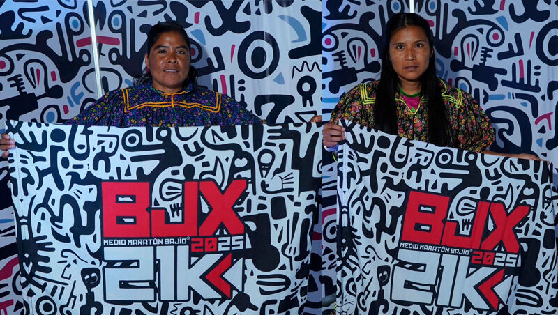 Las corredoras rarámuris, Lorena y Juanita Ramírez