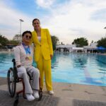 Ángel de Jesús Camacho , doble medallista paralímpico, conoció por primera vez el Centro Acuático que ahora lleva su nombre