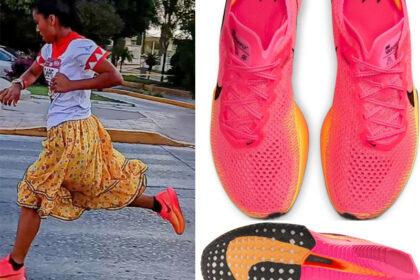 Este es el costo de los tenis de Juanita Ramirez.