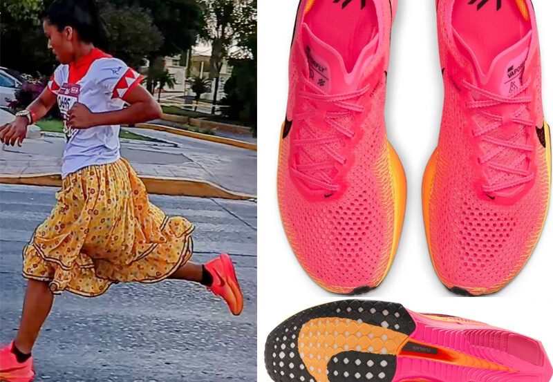 Este es el costo de los tenis de Juanita Ramirez.