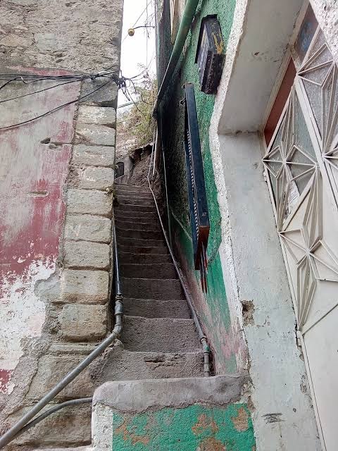 el callejón de "Los Changos"
