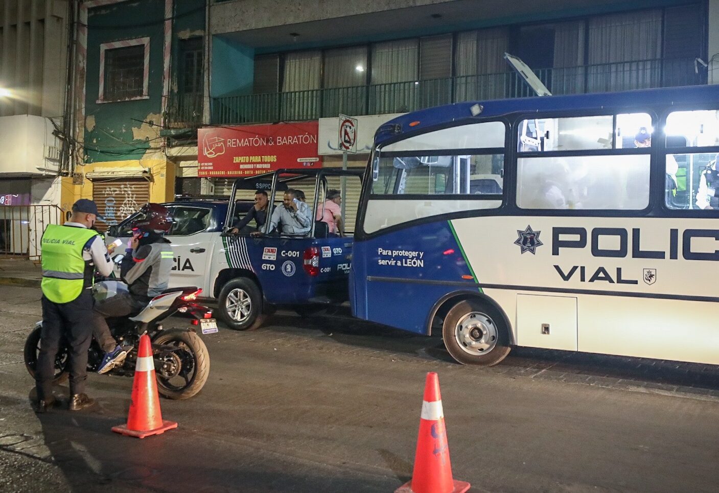 detenidos en solo un fin de semana